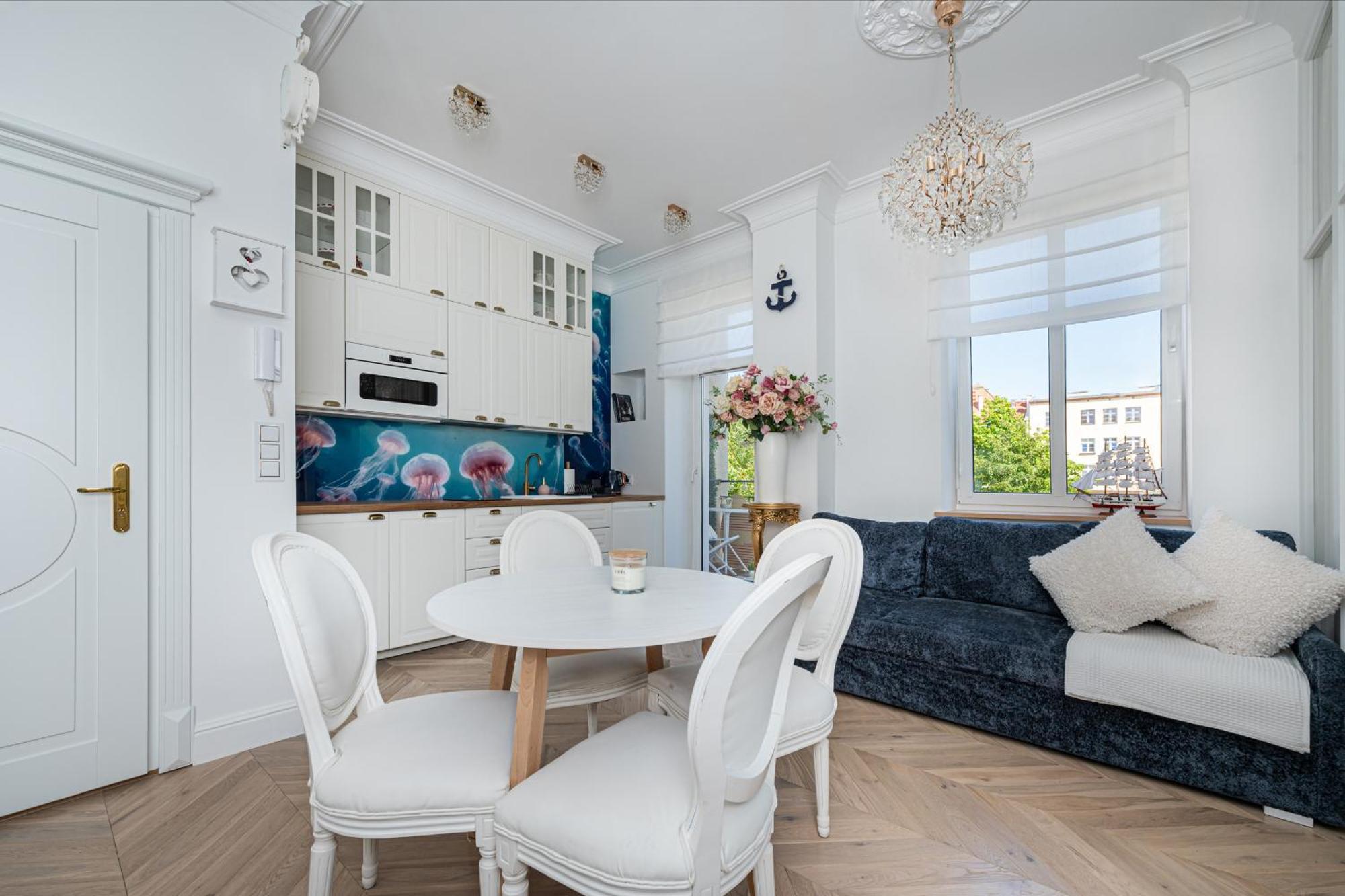 Apartament Meduza Nadmorskie Miejsce グディニャ エクステリア 写真